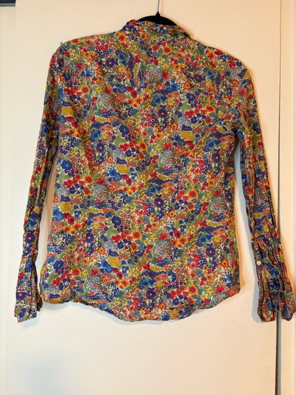 J Crew Cotton Poplin Shirt in Liberty Margaret Annie Floral - Picture 3 of 6